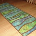 Quilted Curves Batik Table Runner
