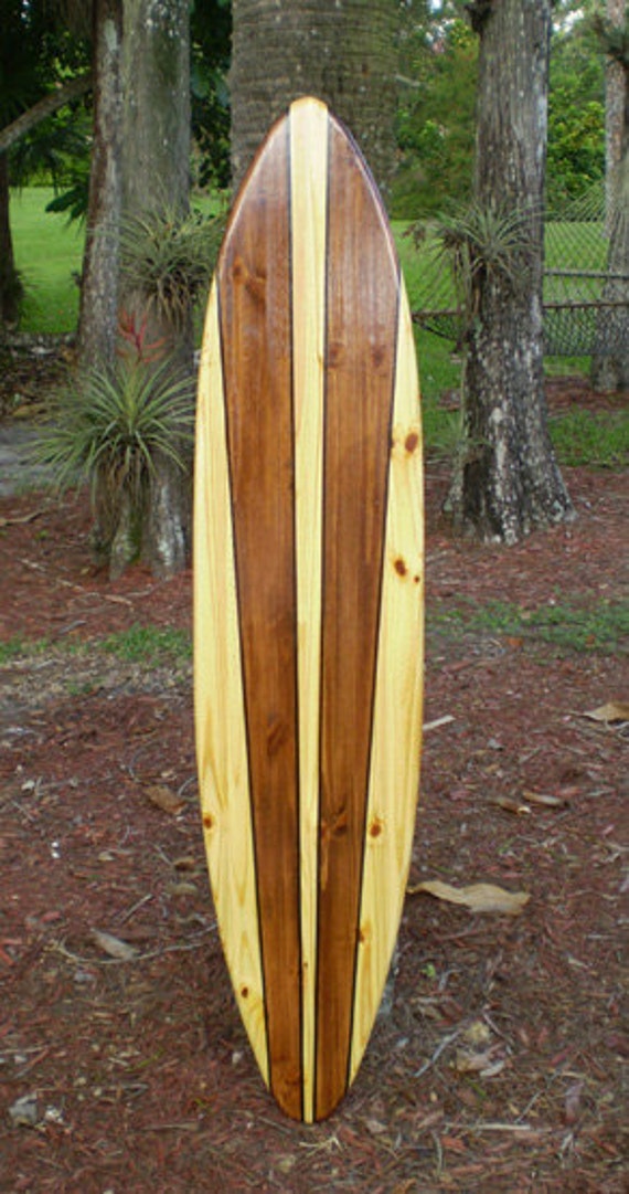 Original Taper Classic Vintage Surfboard Art Wood Beach Home