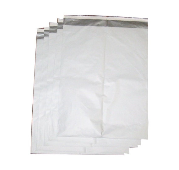 5 Large White Poly Envelope Mailers Size12x15.5 inches Self