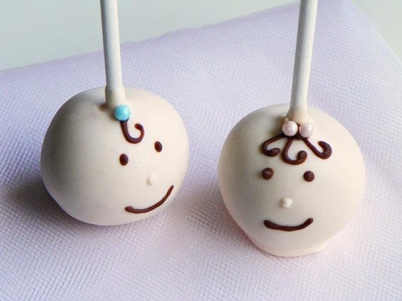 Items similar to Cake Pop - Baby Face Cake Pops on Etsy