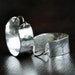 Handmade sterling silver hoops, hammered silver earrings, small silver hoops, hoop earrings, hammered hoops