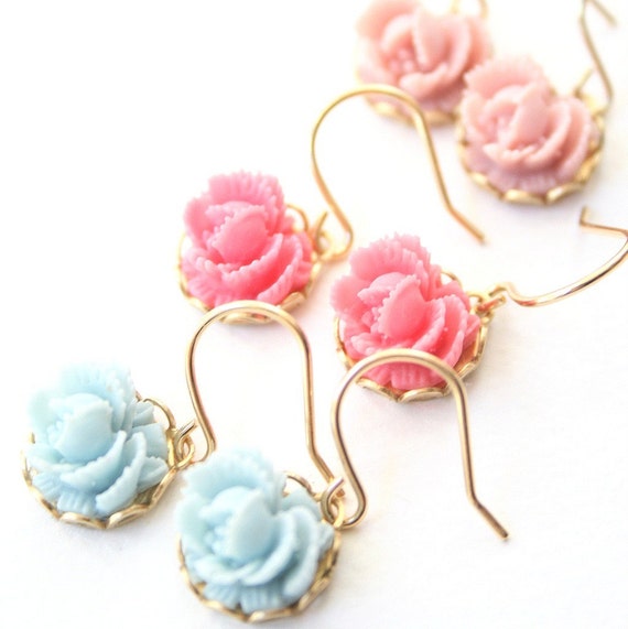 Earrings for Girls Flower Girl Earrings Earrings For Kids