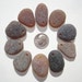 Drilled Beach Sea Glass 10 Large Top Drilled Light And Dark Amber Pieces Hawaii Beads Jewelry Quality