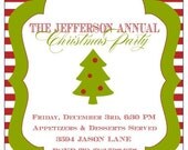 Custom Christmas Invitation - Red and Green Traditional Christmas Printable Party Collection by Love The Day Il_170x135