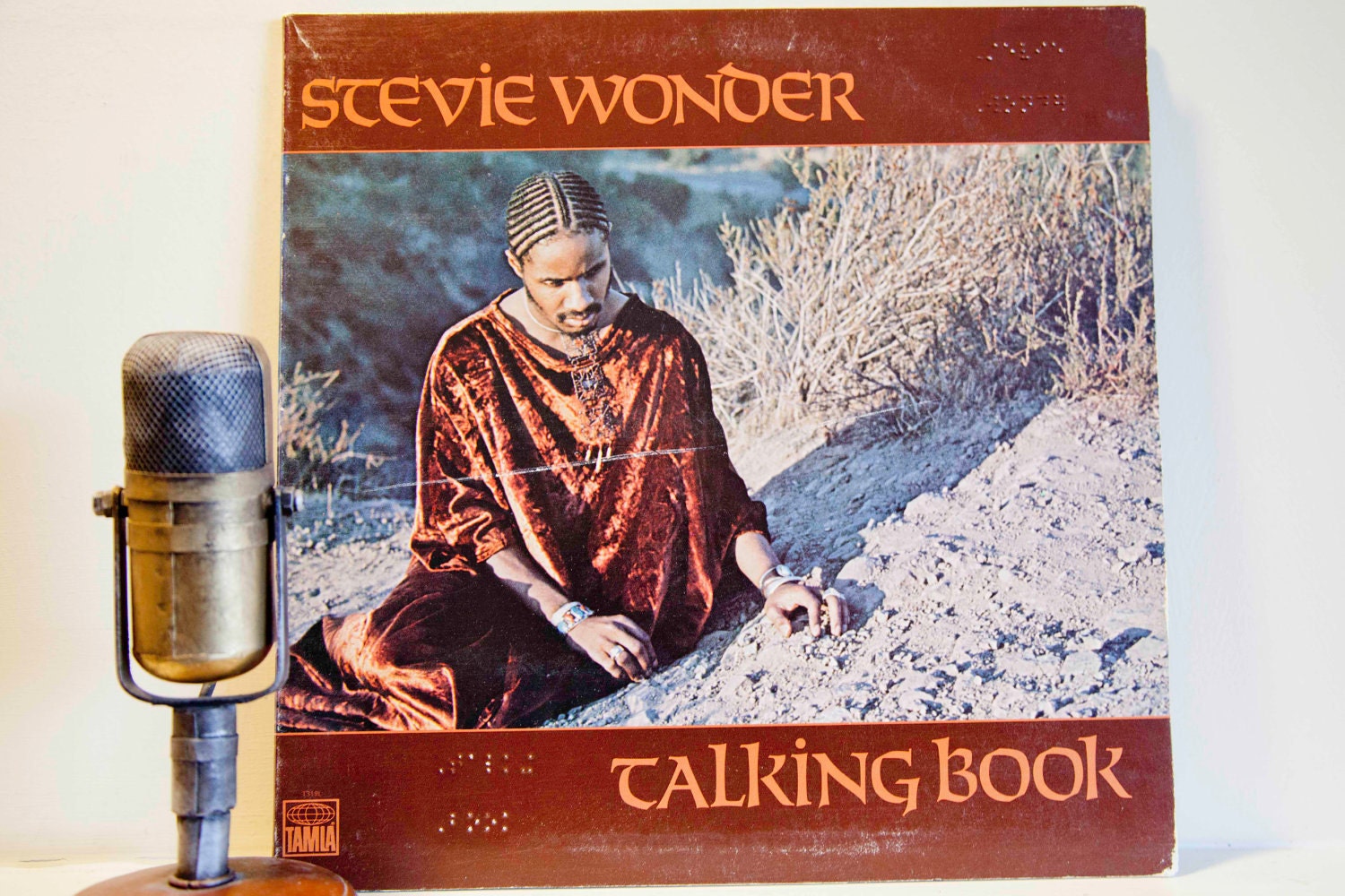 Stevie Wonder Talking Book Vinyl Record Album by DropTheNeedle