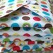 Insulated Sandwich Wrap - Set of 2 - Food Dots Print