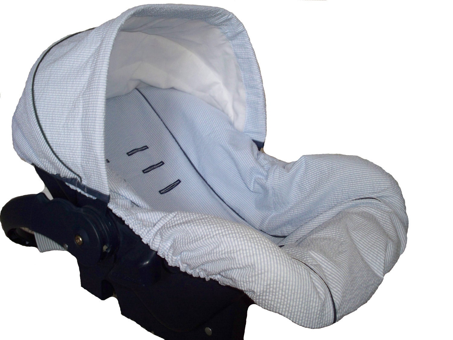 Baby Car Sear Cover Infant Car Seat Cover Slip Cover Blue
