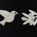 peace dove and olive branch of earings
