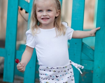 INSTANT DOWNLOAD- Ruby Skort (Size 2T months to Size 8) Pdf Sewing Pattern and Tutorial