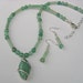 Green Aventurine necklace set