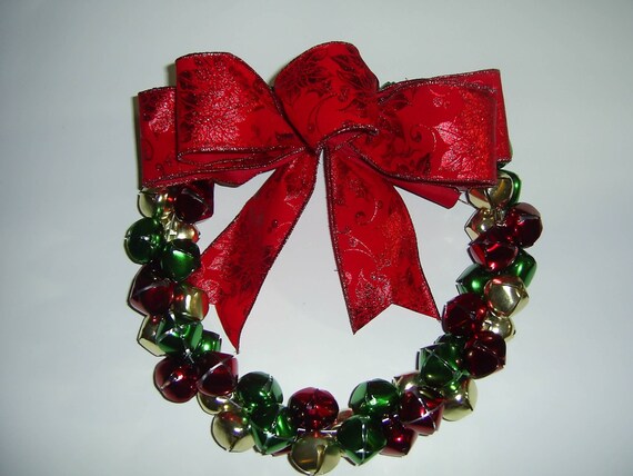 Jingle Bell Christmas Wreath