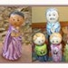 custom made wooden saint doll