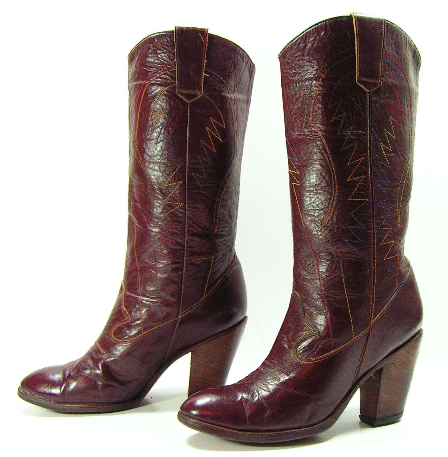 cowboy boots for women with heels