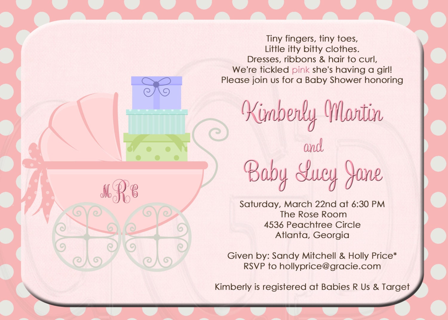 Second Baby Shower Invitation Wording 3