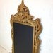 Vintage Frame Chalkboard Gold Ornate Framed Chalk Board Memo Board