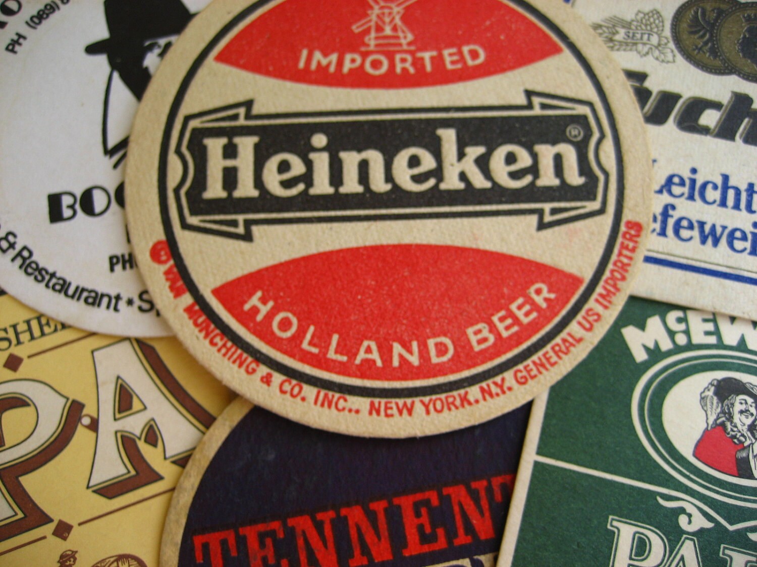 Vintage Bar Coasters 6