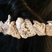 Chunky, Unique Textured Seashell Barrette