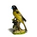 Vintage Bird Figurine China Bird on a Branch Pretty Bird Decor
