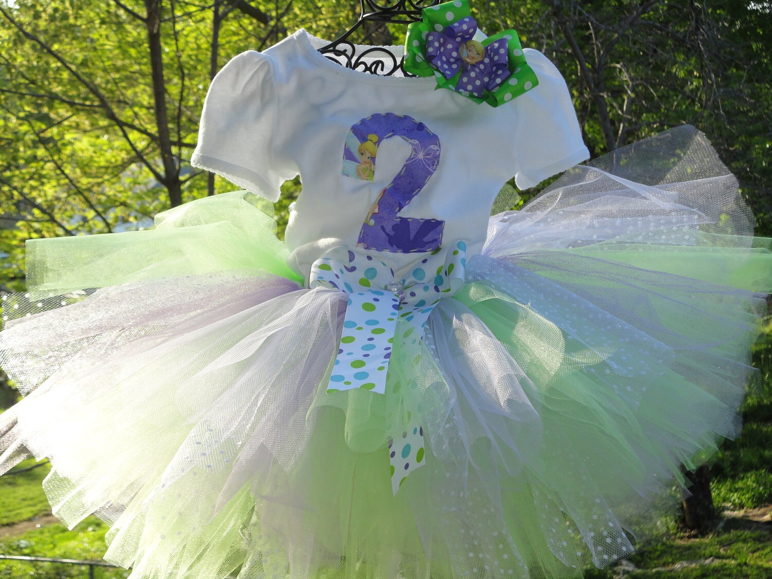 tinkerbell tutu birthday outfits