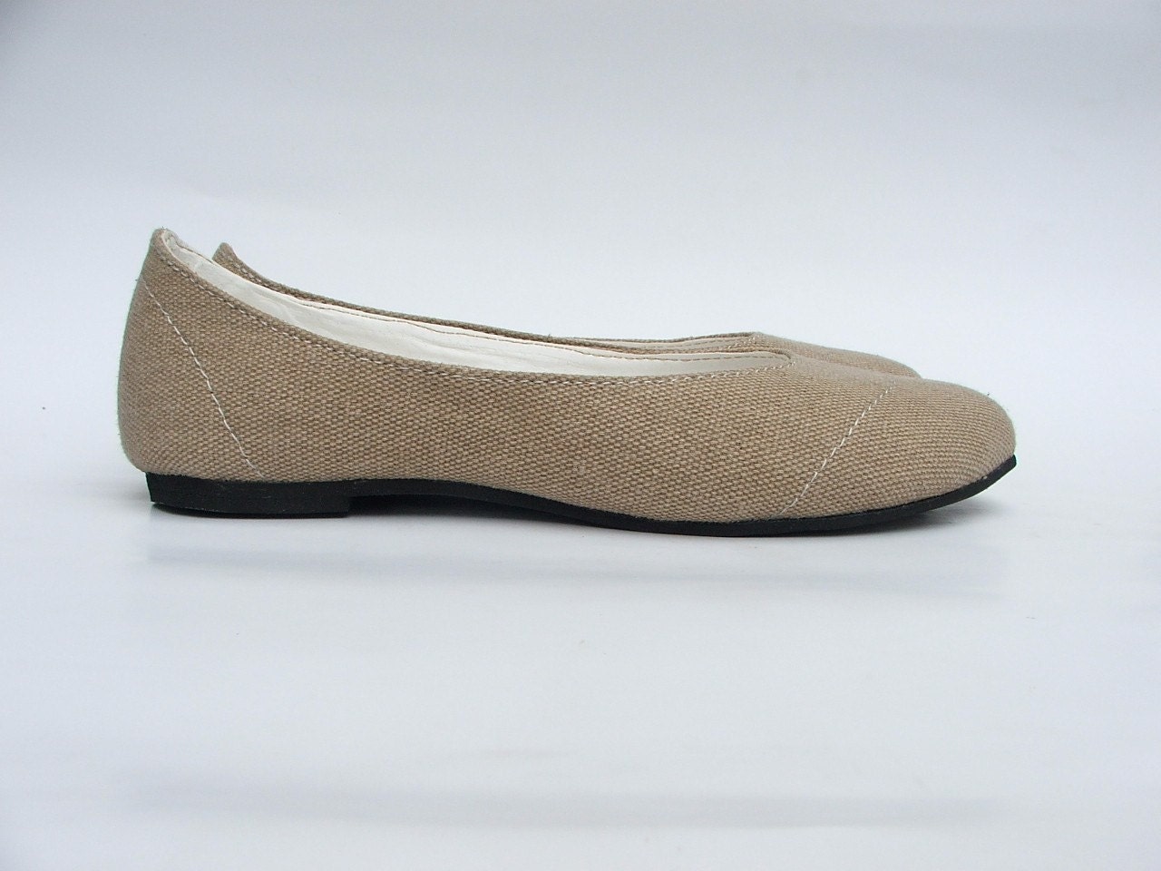 ECO FRIENDLY HEMP FLAT SHOES WITH SIZE FROM US 5 TO 11.5