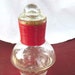 Vintage Red Kitchen Hottle individual teapot - restaurant / diner ware hottle cork lid - serve tea retro style for retro red kitchen