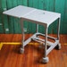 Rolling Typewriter Cart, Tiffany Stand, Midcentury Modern Office Furniture