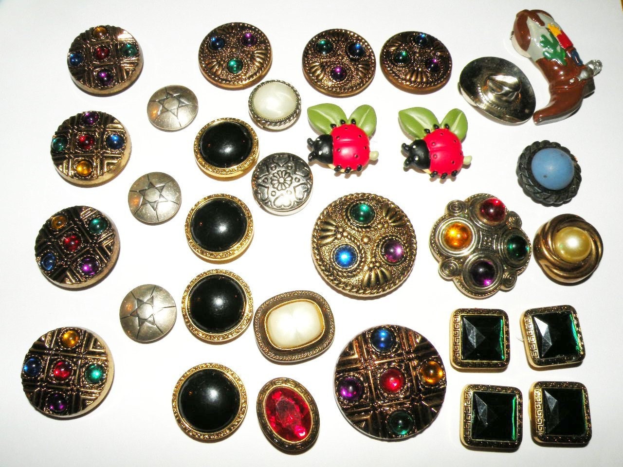Vintage Button Covers 43