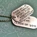 Husband.Dad.Man.Father.Daddy.....Personal Message Dog Tags