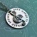 Custom Listing For Margaret...When WORDS Fail MUSIC speaks....Hand Stamped Necklace