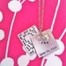 Custom Listing--NEW-Modern Vows..Hand Stamped dc&t Wedding Collection