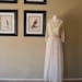 Vintage Maxi Dress 60s Dalani Designer Accordion Pleated Chiffon Maxi Gown