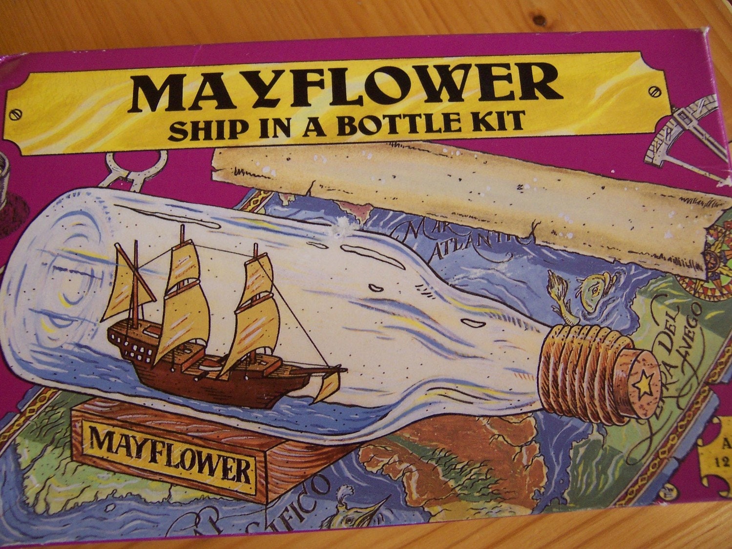 mayflower ship in a bottle kit