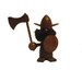 1960s Danish Wooden Viking Figure