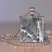 Vintage World's Fair Space Needle Photo Pendant or Tie Tack made from an Upcycled Scrabble Tile (252C2)