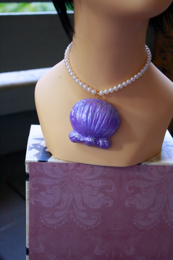 Melody necklace the little mermaid Clearance