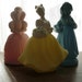 S A L E, Porcelain Trio of Ladies Perfume Bottles by Avon - was 32 now 19