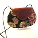 Small Fabric Purse or Clutch- From Discontinued Decorator Fabric Sample Book w/ Removeable Shoulder Strap
