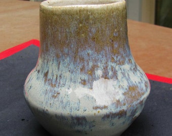 Pottery Vase Handmade Stoneware Crystalline Ceramics Flower Vase