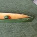 Olive Boat Green Serving Tray Relish Dish Handmade Pottery Stoneware Ceramics