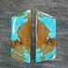 Turquoise cabochon set, A-152