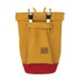 Khaki body/Red base Roll Top Backpack (Medium)
