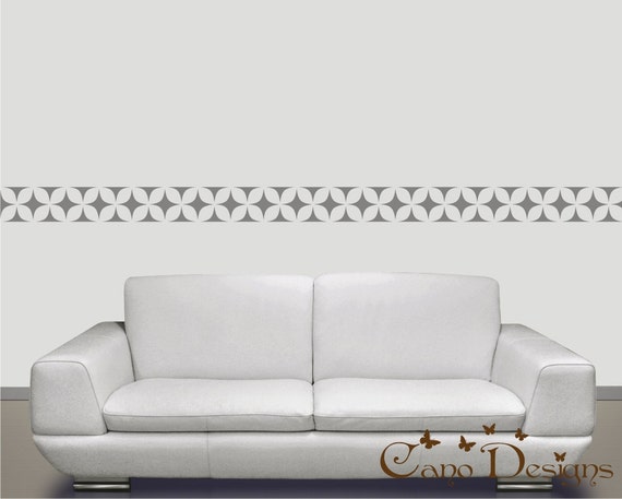 Border Vinyl Wall Decal 14 Ft Long Home Decor Removable Border Vinyl Wall Decal 14 Ft Long Home Decor Removable