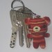 Crochet Litte Bear cell phone charm - 01