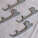 Tilda Ice Skate Blades Handmade polymer clay 1 pair (2 pieces) mod. 1
