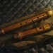 Heritage Music Keyless Irish Folk Flute Walnut Wood with Leather Woodwind Bag