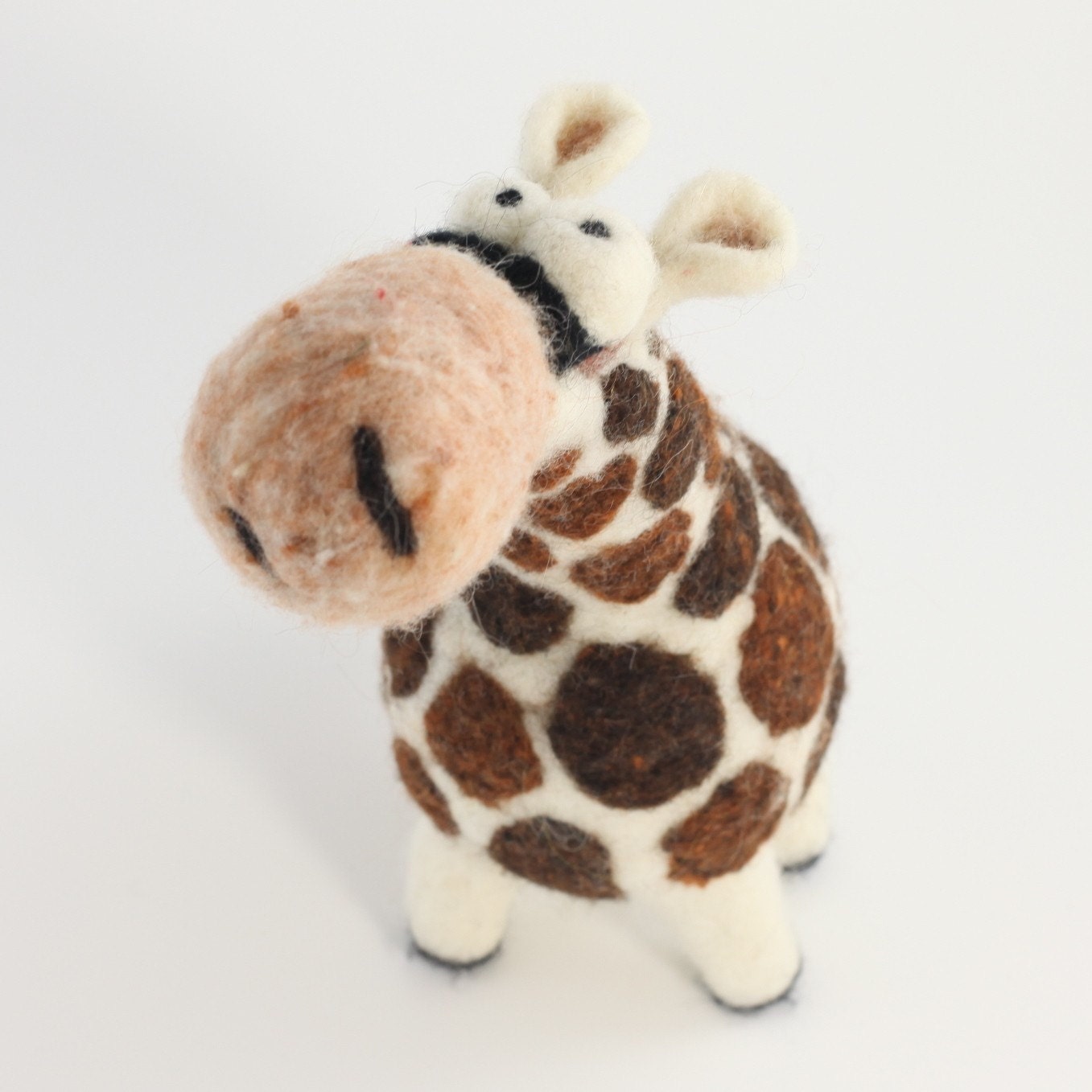 woolbuddy needle felt large giraffe