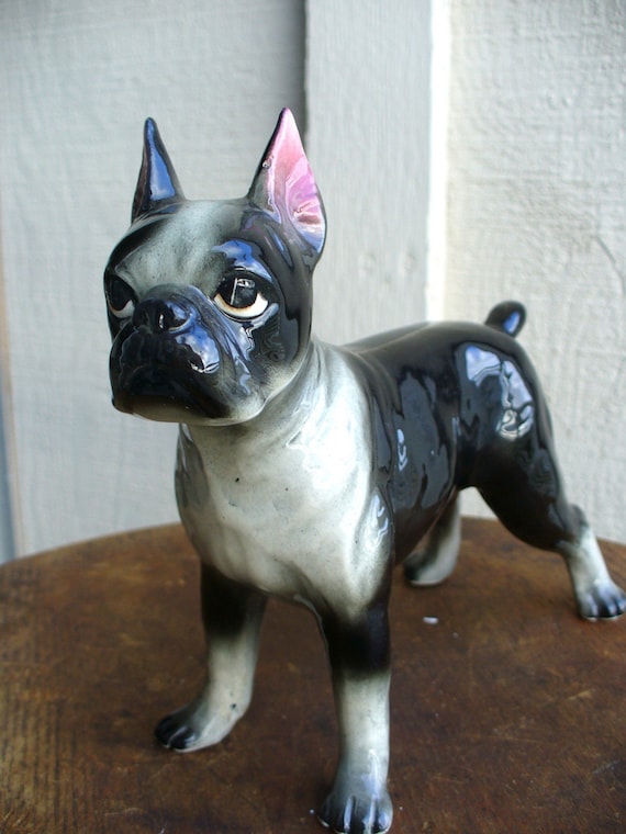 porcelain boston terrier