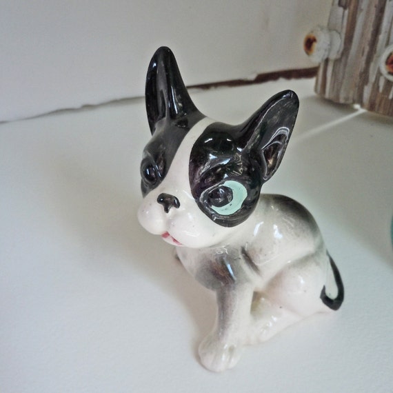 antique boston terrier figurines