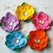Lollipop Mini-Paper Flowers (set of 5)