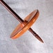 RESERVED for TELYNOR54 Tibetan "pu-yok" style supported spindle, light weight in Sheoak and Queensland Ironwood - custom made